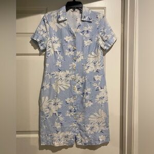 Rosanna 100% linen dress size 6